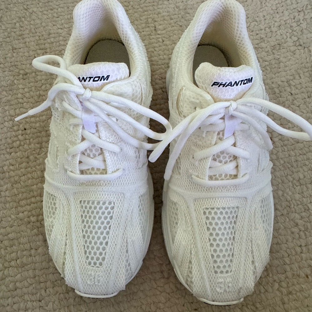 Balenciaga White Phantom Mesh Runner Sneakers - Picture 4 of 5